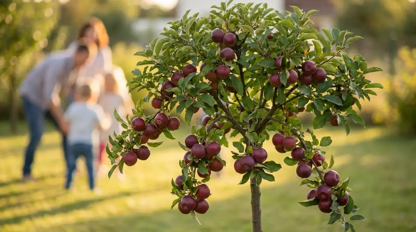 Дерево Аморет з врожаєм клієнта